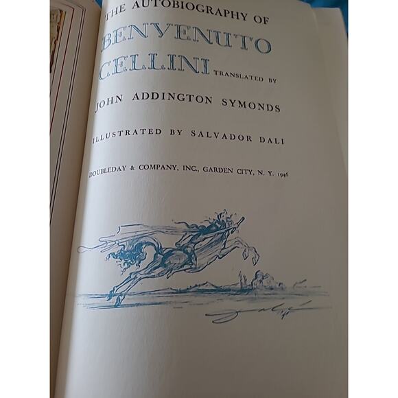 (Signed) Limited Edition, The Autobiography of Benvenuto Cellini 50 of 1000 - Picture 4 of 16